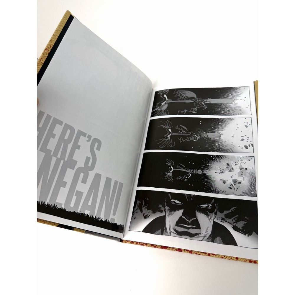 The Walking Dead Heres Negan Hardcover Graphic Novel Kirkman Image Comics Negan - Picture 8 of 8